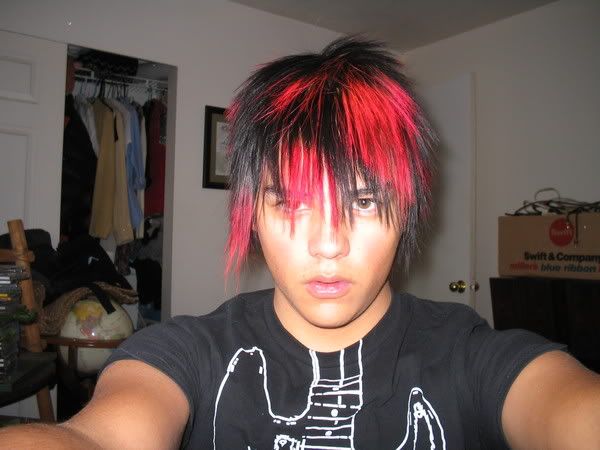 pics of emo haircuts