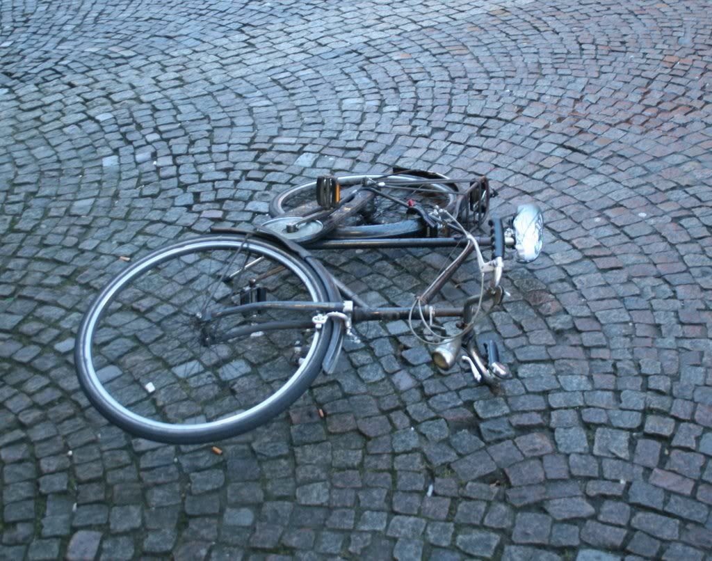 Fiets op academieplein