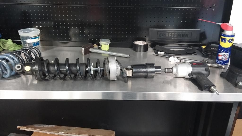 H&R spring install DIY here you go...With pics + Alignment.