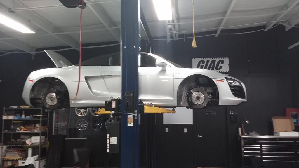 H&R spring install DIY here you go...With pics + Alignment.