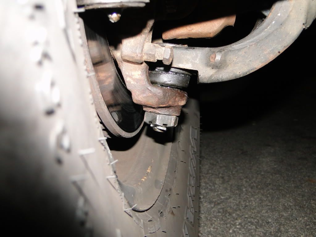 Cant get knuckle back on. Jeep Enthusiast Forums