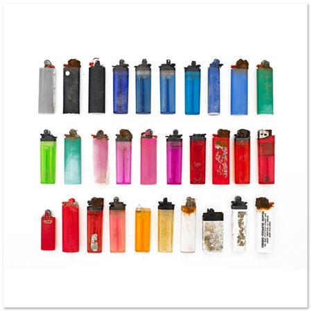 Disposable Lighters by Barry Rosenthal