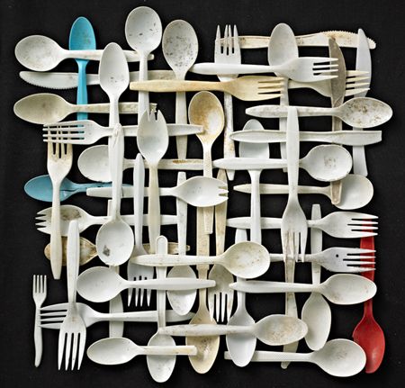 Forks Knives Spoons by Barry Rosenthal