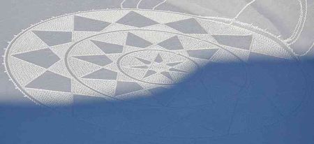 Simon Beck Snow Art