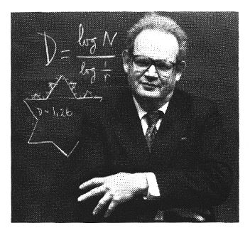 Benoit Mandelbrot at the Blackboard