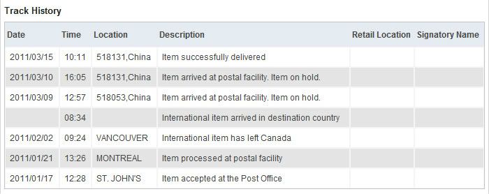 Canada+post+tracking