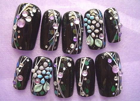 Cute Nail Art Pictures. The most basic nail art is