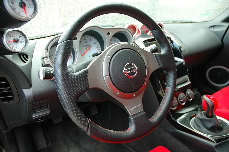 Nissan 350z steering wheel size #5