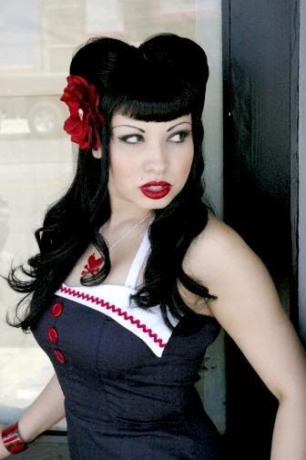 female rockabilly hairstyle. Rockabilly Hairstyles for