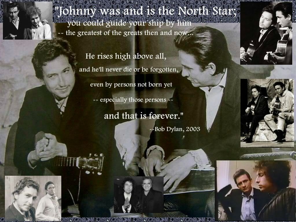 Johnny Cash Bob Dylan Wallpaper