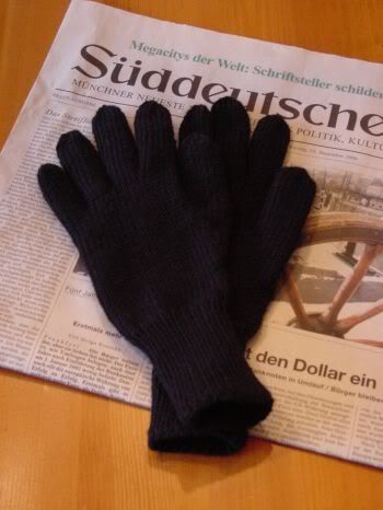 Handschuhe für die Tochter meiner Wolldealerin