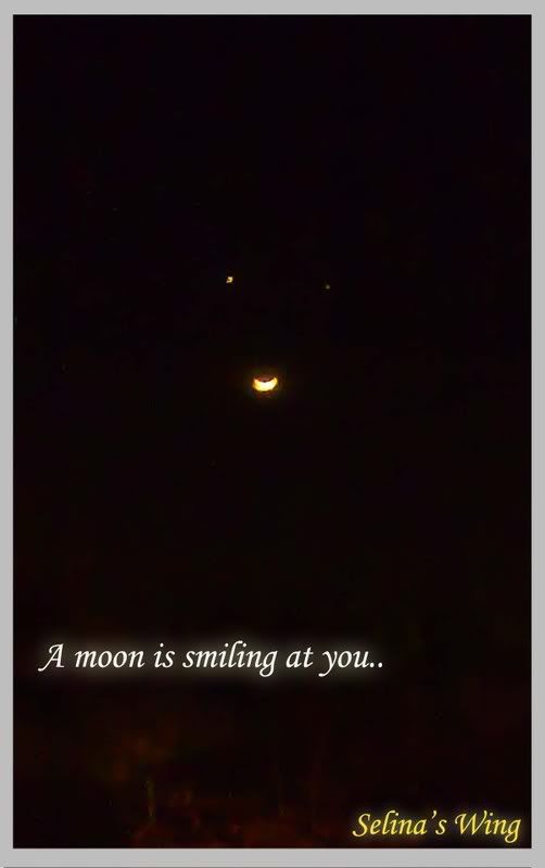 smilling moon