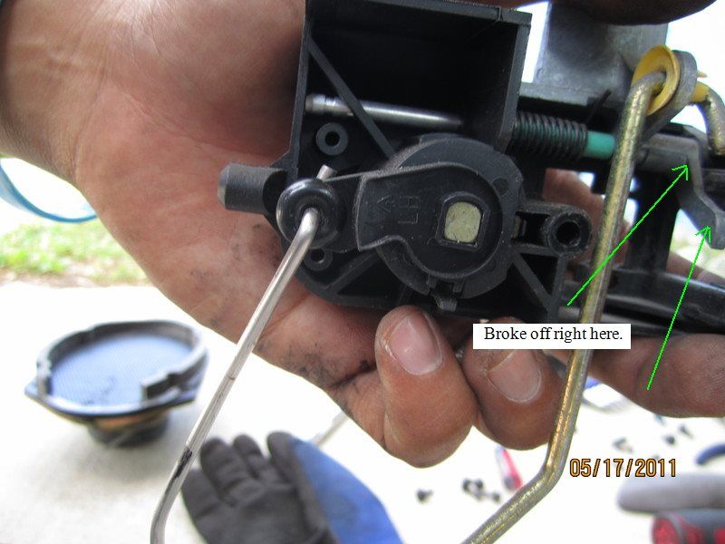 Ford focus driver door lock mechanism