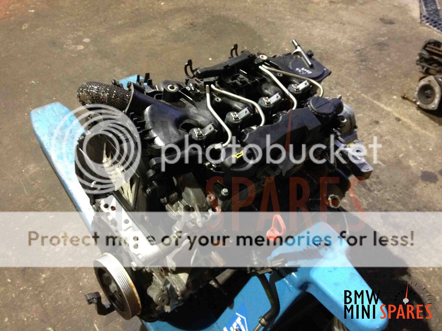 BMW MINI 1.6 Cooper D Turbo Diesel Engine W16D16 DV6 R56 R55 diesel ...