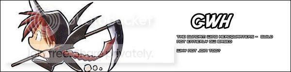 Gundam Wing Headquarters[GWH] banner