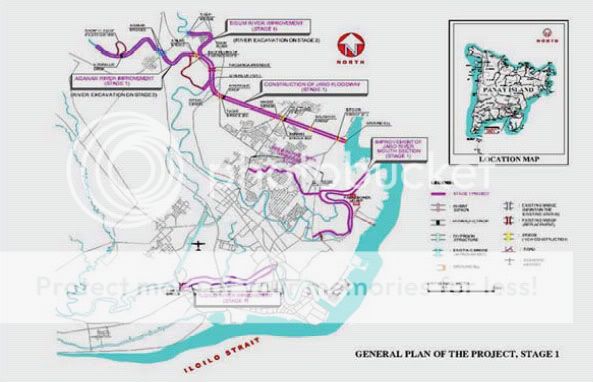 Iloilo Flood Control Project Map