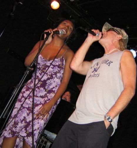 Ian Lloyd and Aisha Hinton singing Ian and Aisha singing