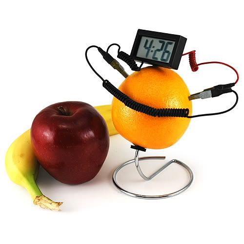 Fruit clock