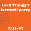 Voldemort's farewell party