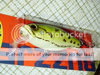 Deps Buzzjet Prop Minnow # 08 Pond Frog  