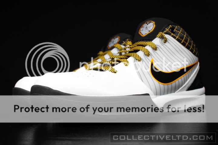 2008 Nike Zoom Kobe IV 4 Playoff Pack lebron vi 354187 101 WHITE BLACK 