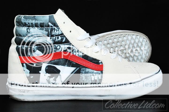 Vans Sk8 Hi Supreme Ari Marcopoulos wtaps WHITE 9.5  