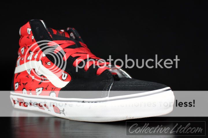 Vans Sk8 Hi supreme UNDEFEATED BULLS undftd wtaps 12  