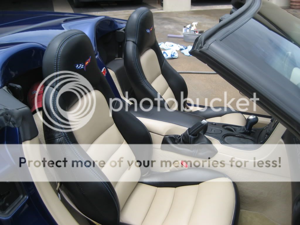 Two Tone Seat Covers 2008 Corvette
