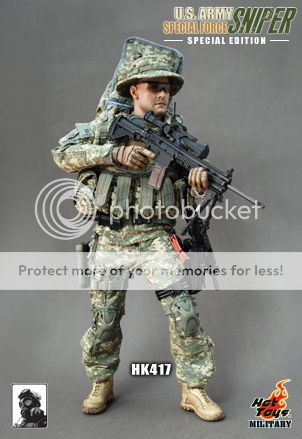 HOT TOYS US ARMY SPECIAL FORCE SNIPER (Spe Edition)  