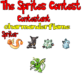 [PokeCommunity.com] The Sprites Contest(Think your are tough enough)