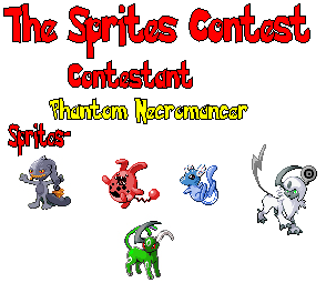 [PokeCommunity.com] The Sprites Contest(Think your are tough enough)