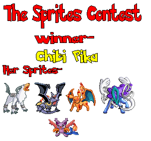 [PokeCommunity.com] The Sprites Contest(Think your are tough enough)