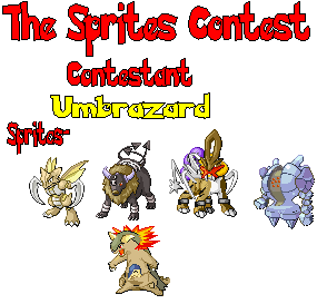 [PokeCommunity.com] The Sprites Contest(Think your are tough enough)