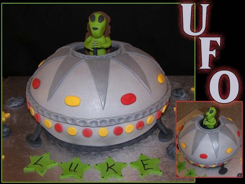 How Do I Make This Type Of Ufo Cake? - CakeCentral.com