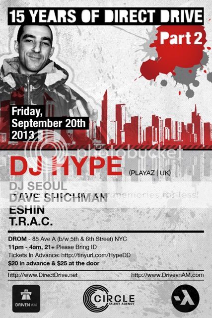 9/20 DJ HYPE @ 15 Years Of Direct Drive, NYC Hypeflyer_zps6c6919c1