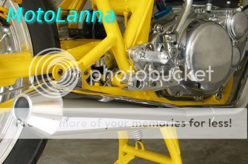   sport bikes silencer stainless steel reverse cone short yamaha sr500