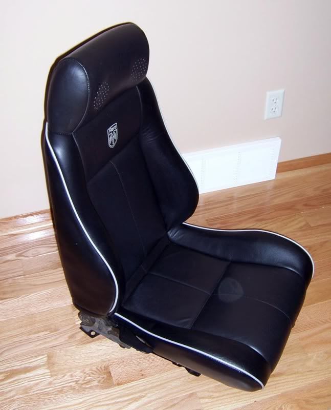 FS: Black Leather Mr. Mike's Fiero Seats - Pennock's Fiero Forum