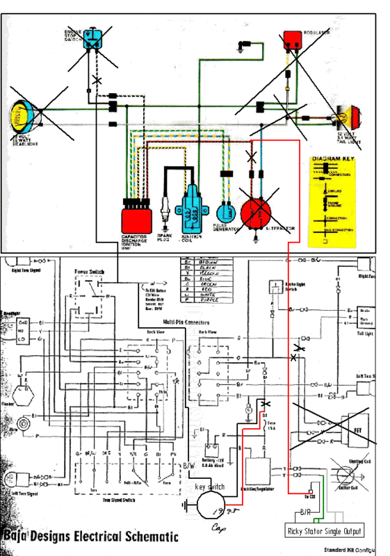 83 Honda xl600r wiring diagram