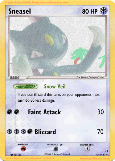 [PokeCommunity.com] Sneasel Ice time