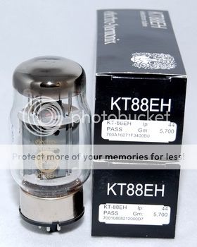 Matched Pair ElectroHarmonix KT88 tubes Valves 6550 EH  