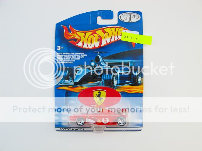 64 Ferrari F1 2003 GP Grand Prix Hot Wheels B8769   2003 1  