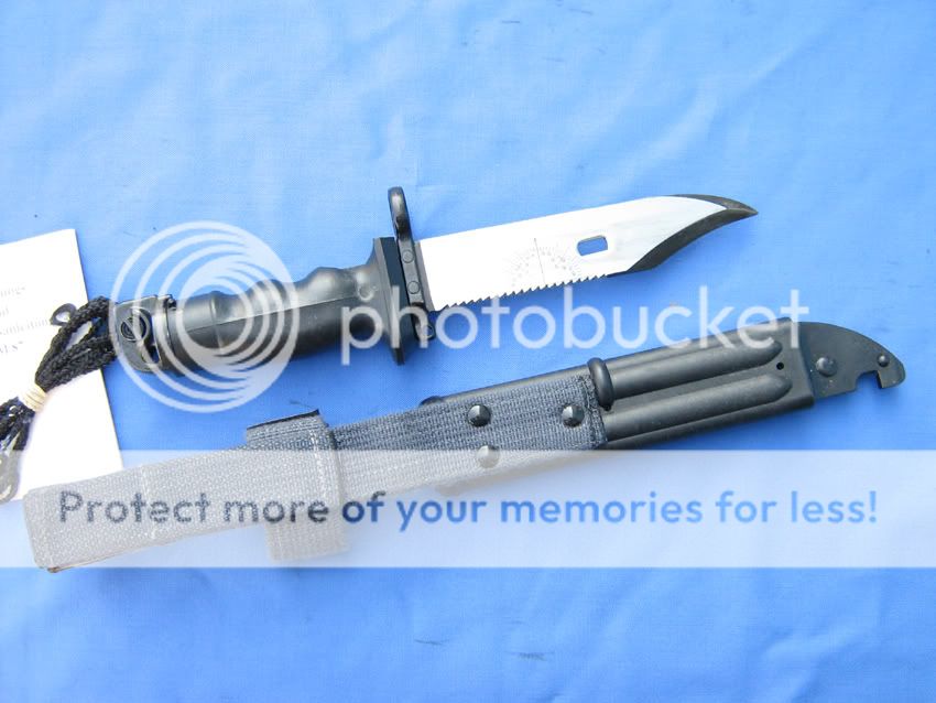 Rare East German KM87 Bayonet Knife 6x4 Survival 0883 Never Used 