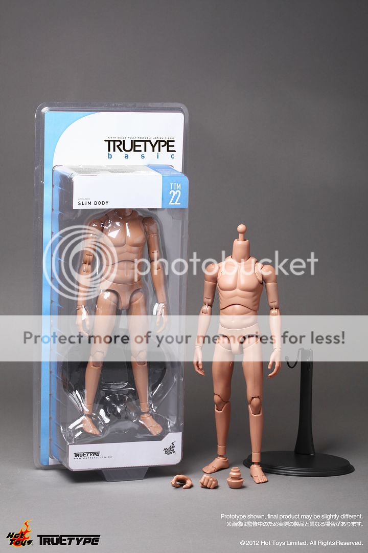 1 6 Scale Hot Toys TTM22 TrueType Figure Slim Body Ver in Store