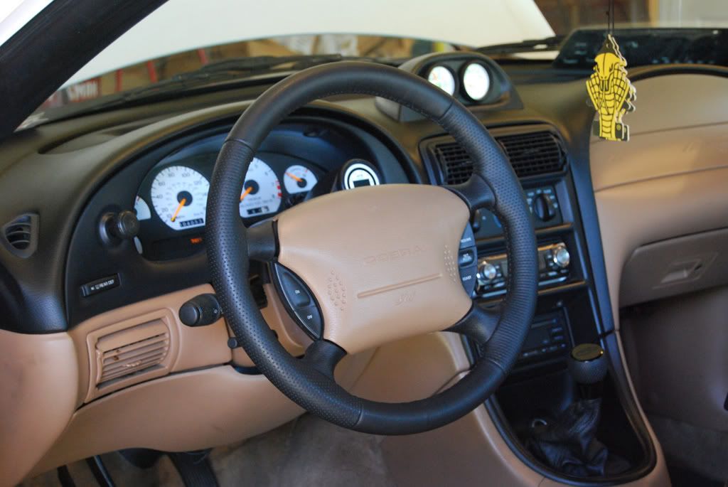 Ford mustang fr500 steering wheel #3