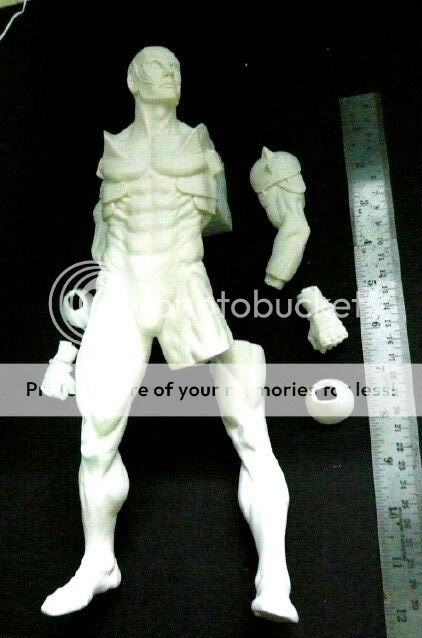 12COBRA Foe GILL in Silver Armour Resin Model Kit 1/6  